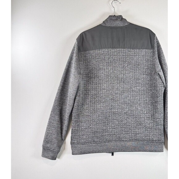 Ted Baker London Mens Jacket Gray Whooty Full Zip Fleece Bomber Outdoor S Small - Picture 12 of 15